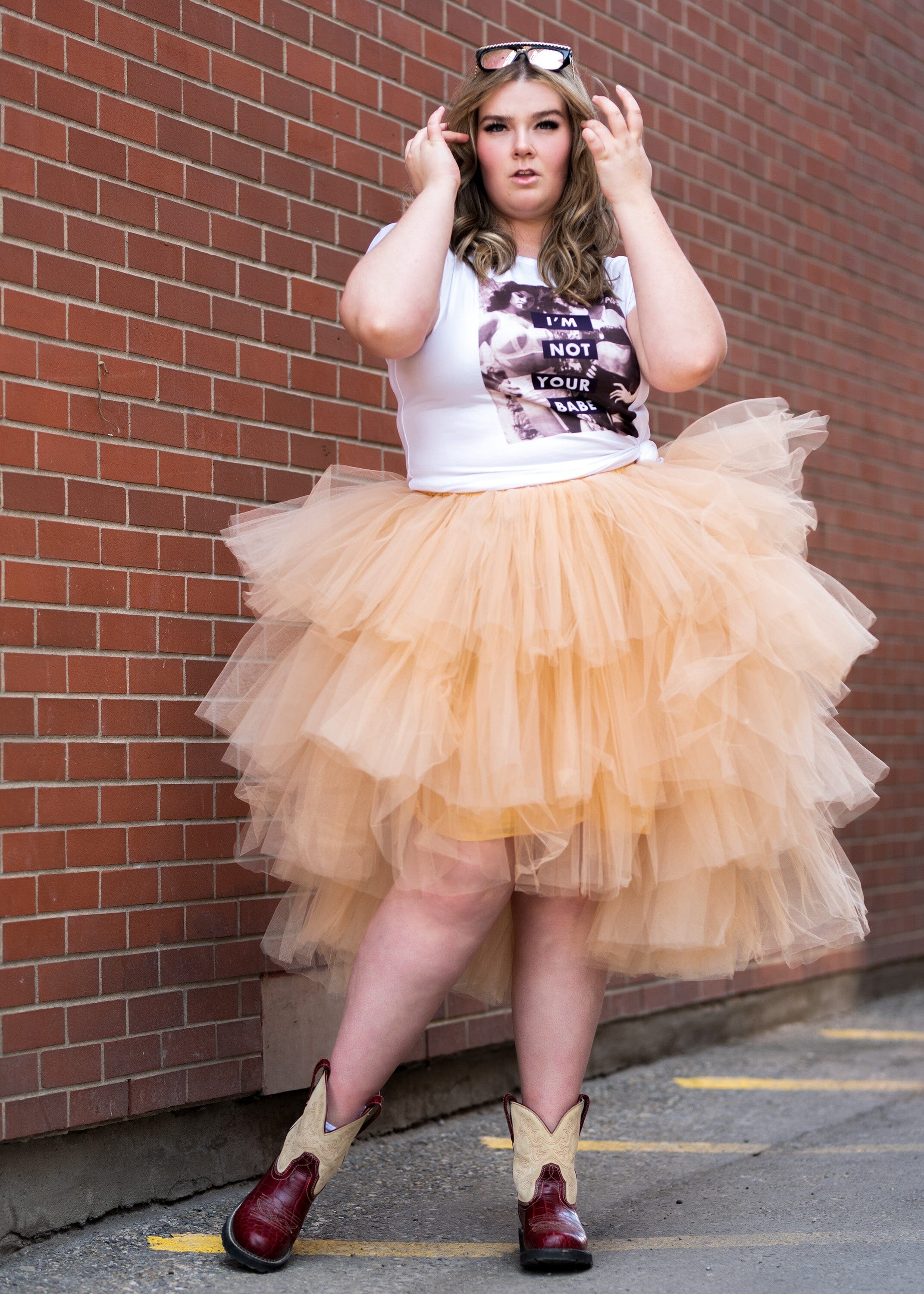 Mini High Low Tiered Tulle Skirt Skirts Kate Hewko 