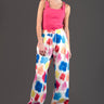 Multicolor Wide Leg Floral Pant Pants Kate Hewko 