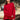 Oversized Balloon Sleeve Sweater Sweaters Kate Hewko One Size Red 