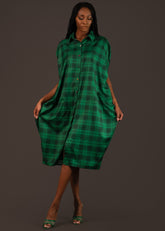 Plaid Cocoon Button Up Layering Pieces Kate Hewko 