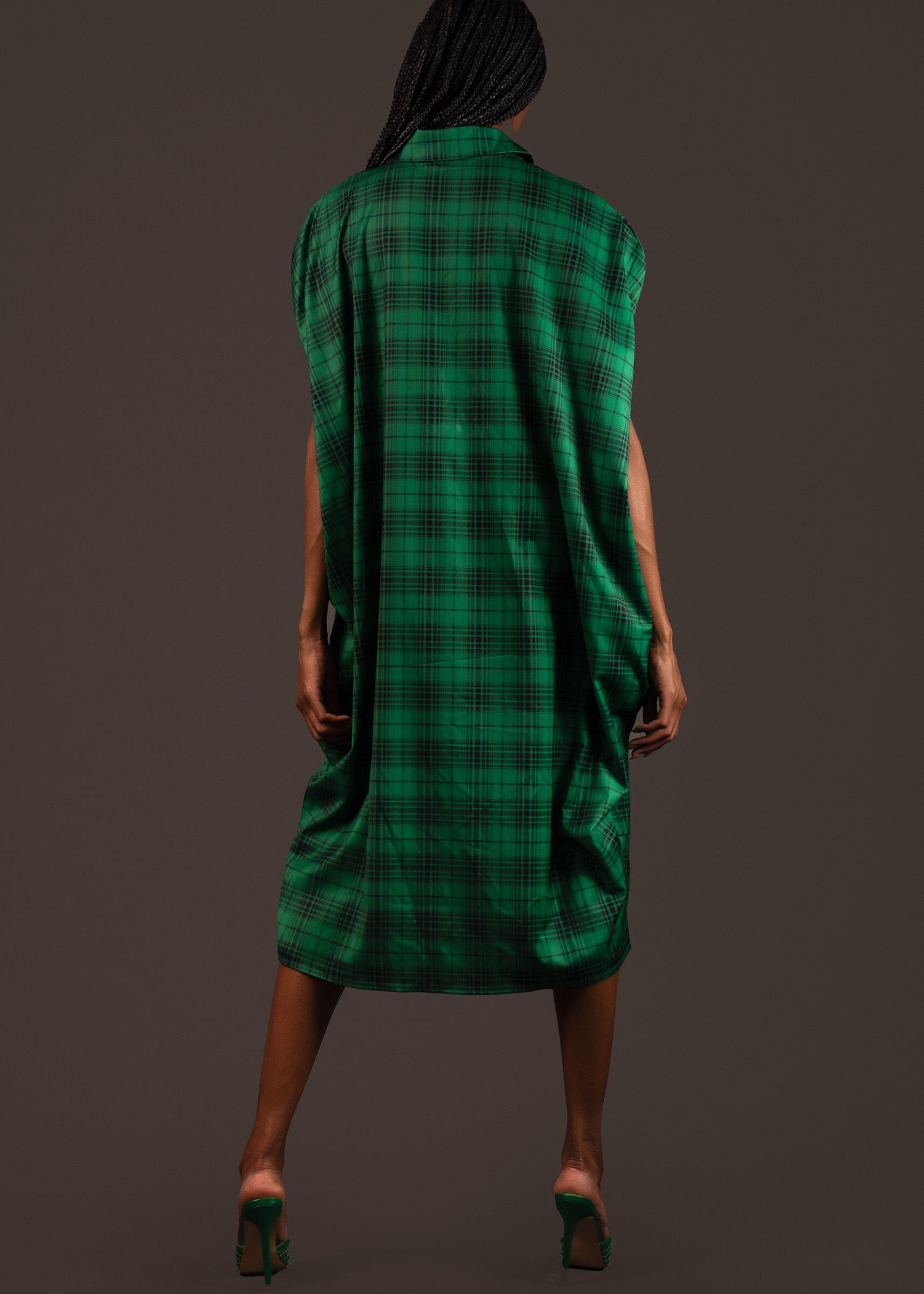 Plaid Cocoon Button Up Layering Pieces Kate Hewko 