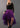 Plaid High Low Ruffle Tulle Skirt Skirts Kate Hewko One Size Purple 
