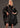 Rhinestone + Satin Button Up Layering Pieces Kate Hewko One Size Black 