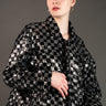 Sequin Checker Bomber Outerwear Kate Hewko 