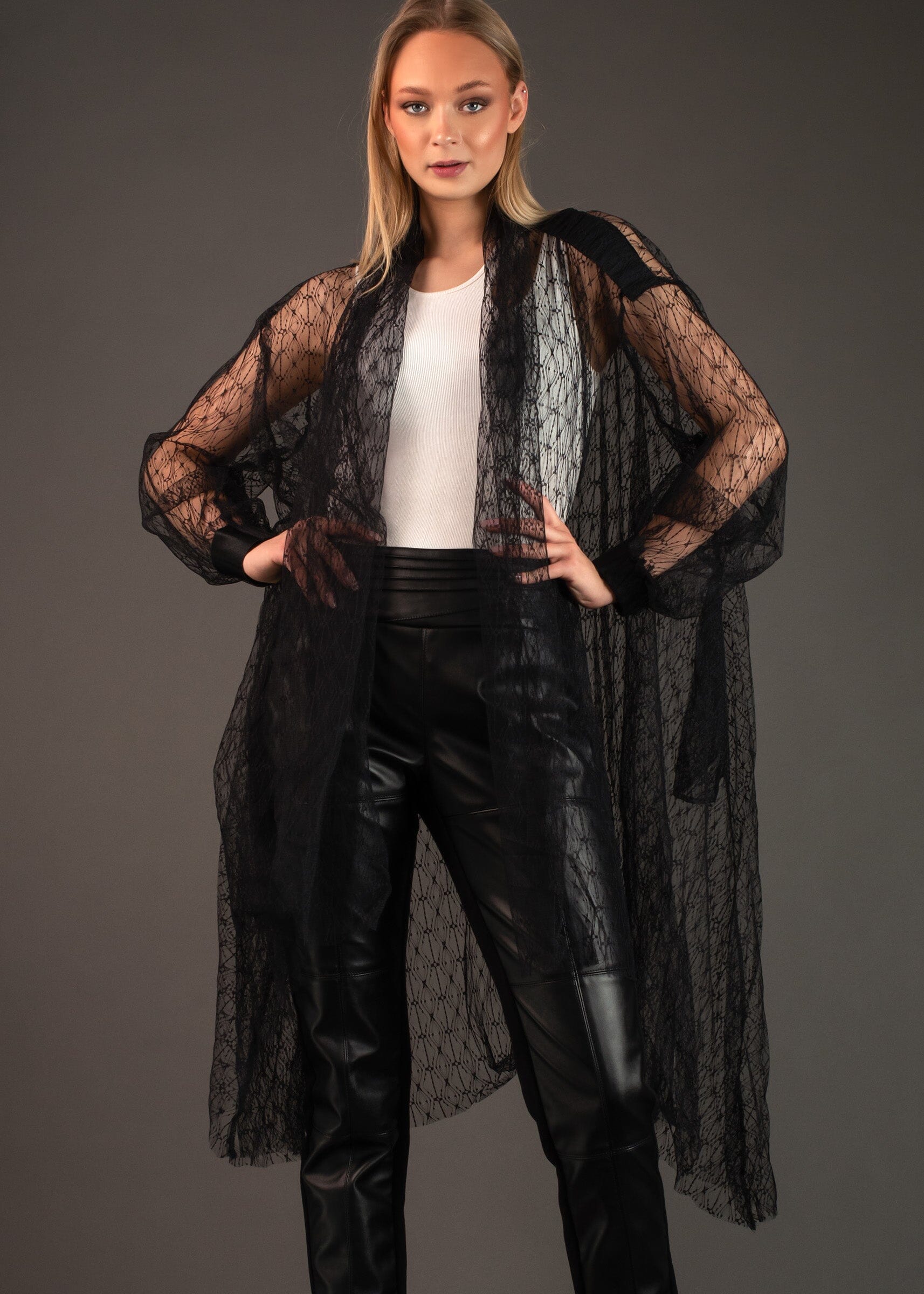 Sheer Patterned Layering Piece Layering Pieces Kate Hewko 