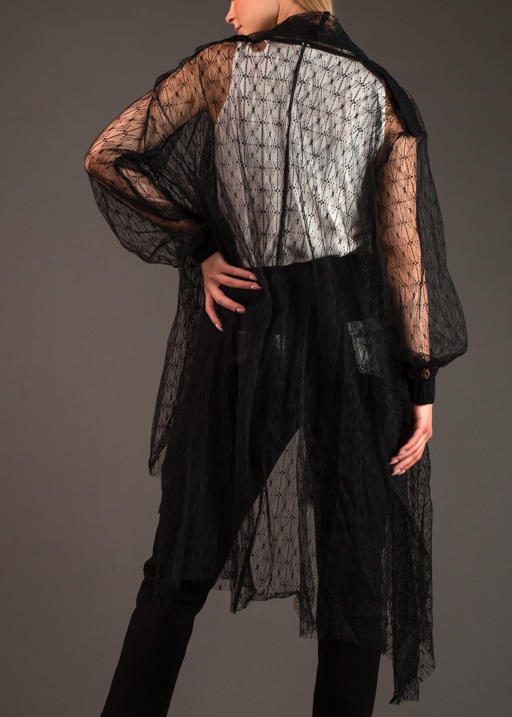 Sheer Patterned Layering Piece Layering Pieces Kate Hewko 