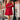 Sheer Ruffle Sleeve Dress Dresses Kate Hewko Red One Size 