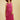 Tassel Two Piece Set Dresses Kate Hewko One Size Hot Pink 
