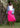 Tiered Tassel Midi Skirt Skirts Kate Hewko Hot Pink One Size 
